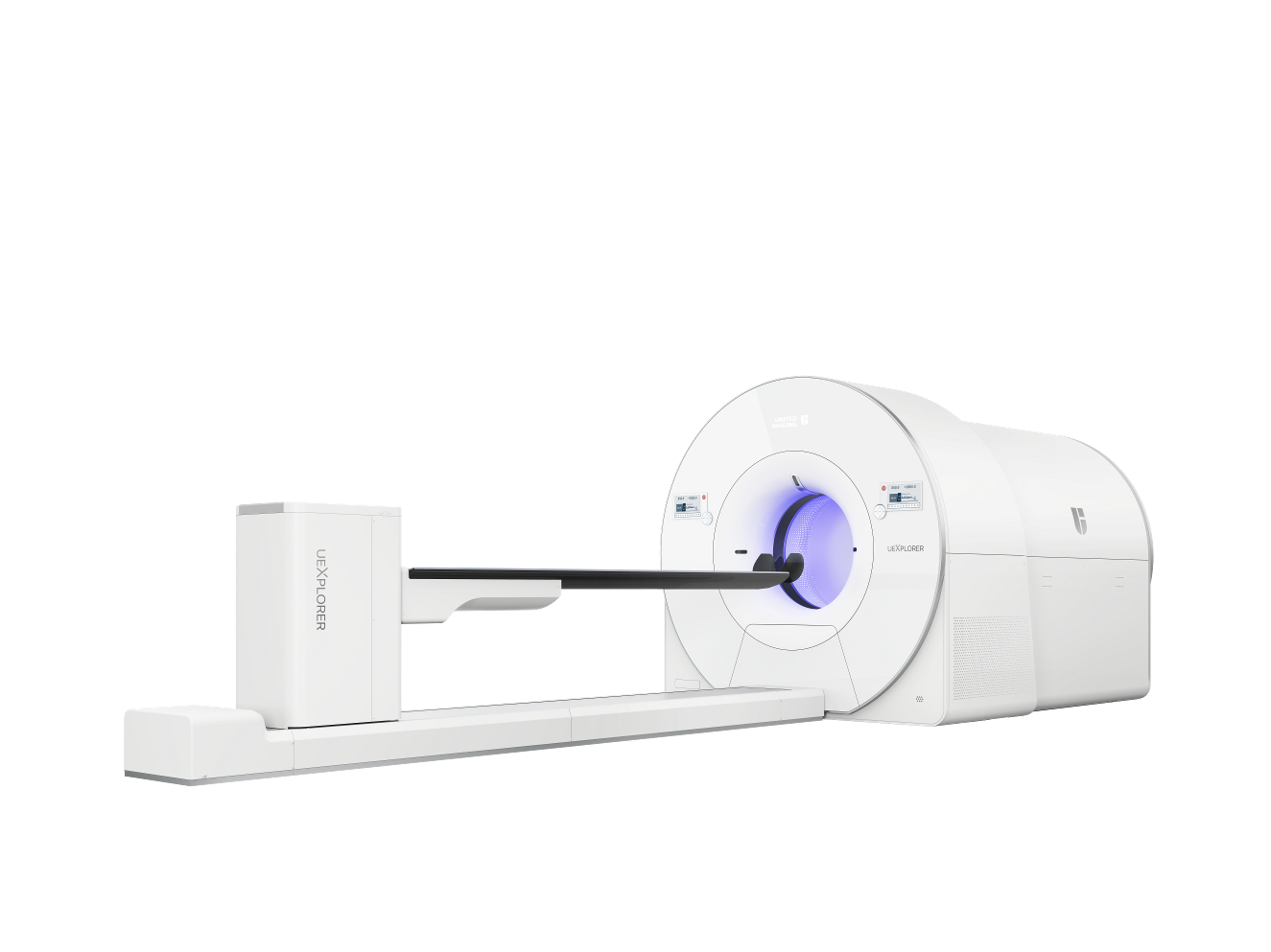 United Imaging's uEXPLORER: the world's first and only medical imaging 3D scanner capable of capturing the entire human body in a single bed position. 