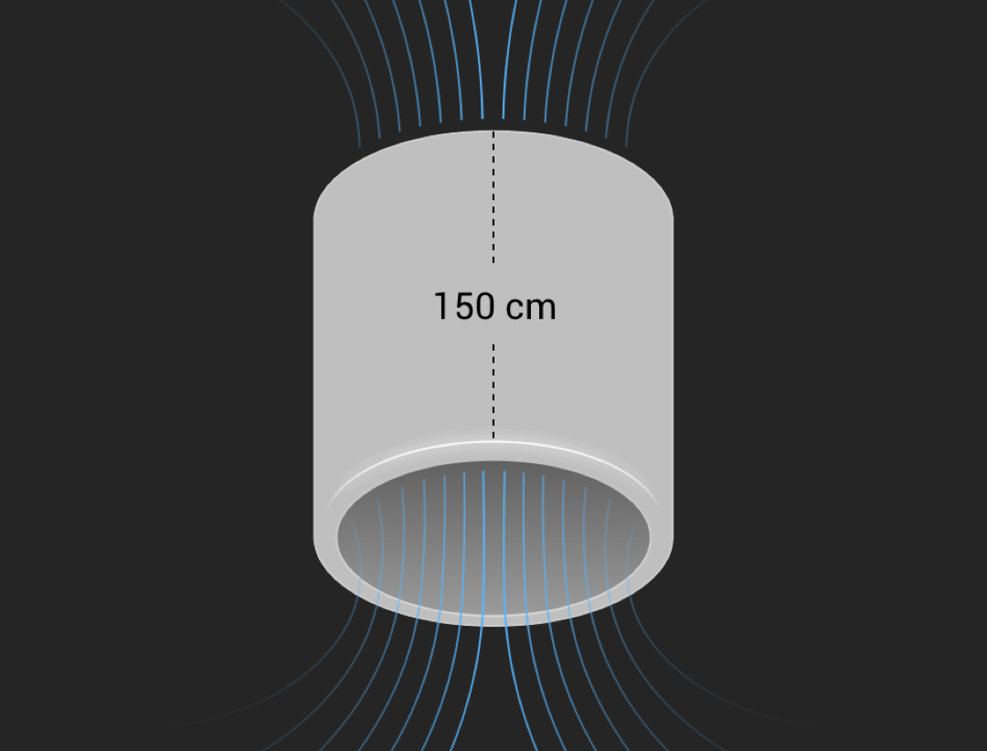 150cm short superconducting magnet 