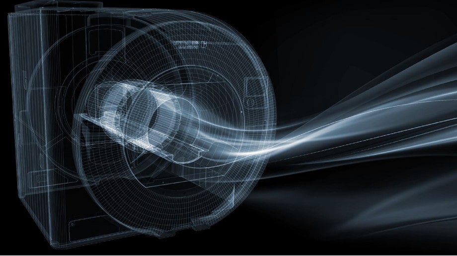 uPMR 790 showing fast speed in simultaneous PET/MRI imaging